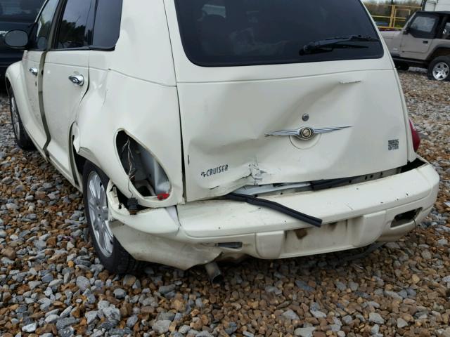 3A4FY58B07T583909 - 2007 CHRYSLER PT CRUISER WHITE photo 9