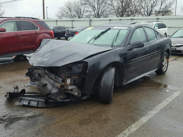 2G2WS522841106047 - 2004 PONTIAC GRAND PRIX BLACK photo 2