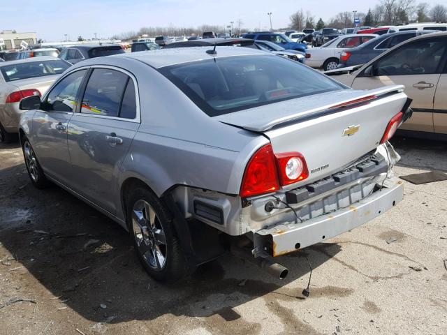 1G1ZH57B79F225555 - 2009 CHEVROLET MALIBU 1LT SILVER photo 3