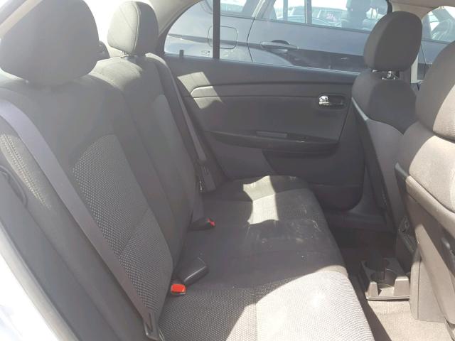 1G1ZH57B79F225555 - 2009 CHEVROLET MALIBU 1LT SILVER photo 6