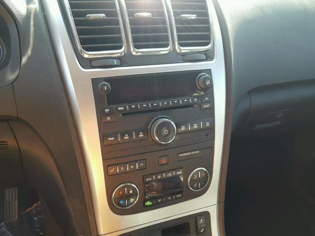 1GKEV23D39J132411 - 2009 GMC ACADIA SLT წითელი ფოტო 9