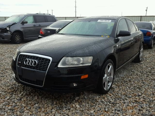 WAUAH74F08N032916 - 2008 AUDI A6 3.2 BLACK photo 2