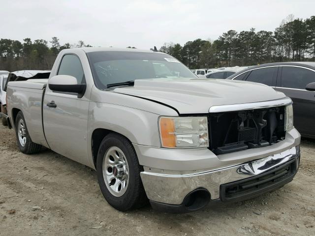 1GTEC14C78Z126497 - 2008 GMC SIERRA C15 GRAY photo 1