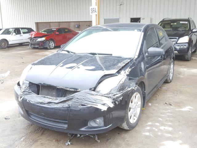 3N1AB6AP2AL696039 - 2010 NISSAN SENTRA 2.0 BLACK photo 2