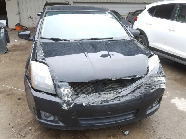 3N1AB6AP2AL696039 - 2010 NISSAN SENTRA 2.0 BLACK photo 9