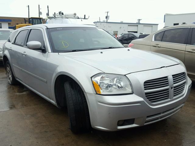 2D4FV47V87H800252 - 2007 DODGE MAGNUM SXT SILVER photo 1