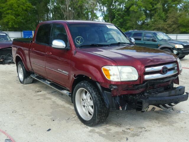 5TBET34146S558661 - 2006 TOYOTA TUNDRA DOU BURGUNDY photo 1