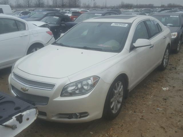 1G1ZE5E71AF300231 - 2010 CHEVROLET MALIBU LTZ 白色 照片 2
