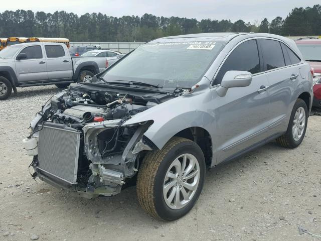 5J8TB3H38HL002436 - 2017 ACURA RDX BASE SILVER photo 2