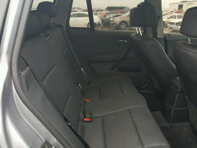 WBXPC93438WJ12814 - 2008 BMW X3 3.0SI SILVER photo 6