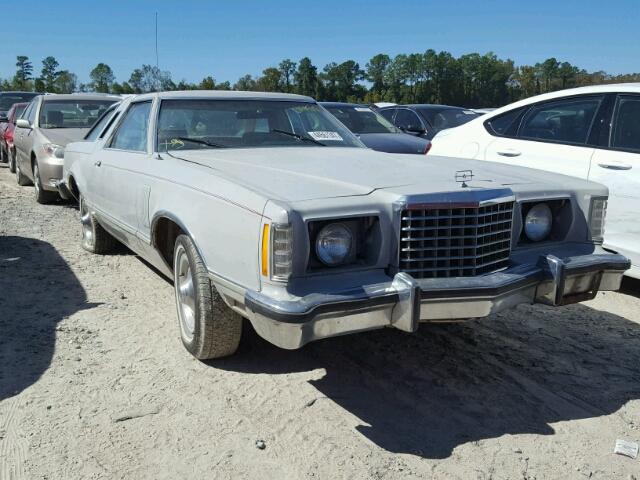 7J87H215961 - 1977 FORD T-BIRD GRAY photo 1