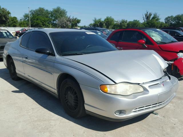 2G1WW15EX19294803 - 2001 CHEVROLET MONTE CARL 银色 照片 1