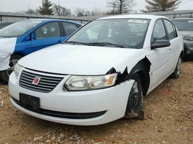 1G8AJ52F05Z114321 - 2005 SATURN ION LEVEL WHITE photo 2