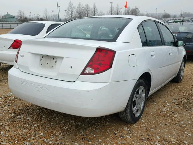 1G8AJ52F05Z114321 - 2005 SATURN ION LEVEL WHITE photo 4