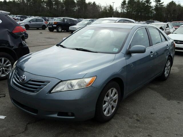 4T1BK46K78U565011 - 2008 TOYOTA CAMRY LE TEAL photo 2