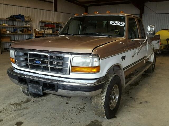 1FTHX26F9VEC59747 - 1997 FORD F250 Dwukolorowy zdjęcie 2