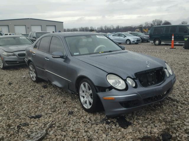 WDBUF87X68B265988 - 2008 MERCEDES-BENZ E 350 4MAT GRAY photo 1