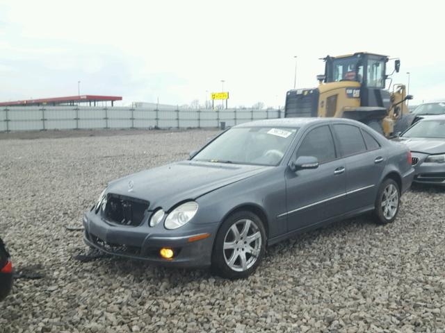 WDBUF87X68B265988 - 2008 MERCEDES-BENZ E 350 4MAT GRAY photo 2