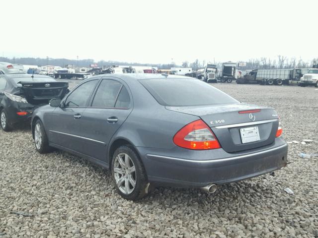 WDBUF87X68B265988 - 2008 MERCEDES-BENZ E 350 4MAT GRAY photo 3