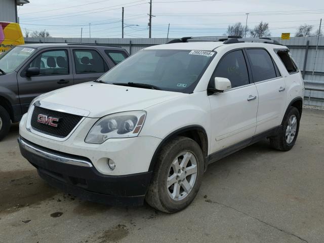 1GKKRRED3CJ354516 - 2012 GMC ACADIA SLT თეთრი ფოტო 2