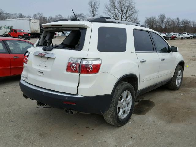 1GKKRRED3CJ354516 - 2012 GMC ACADIA SLT თეთრი ფოტო 4