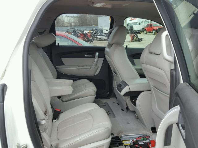1GKKRRED3CJ354516 - 2012 GMC ACADIA SLT თეთრი ფოტო 6