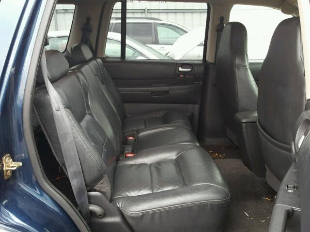 1D4HS58N13F517709 - 2003 DODGE DURANGO SL BLUE photo 6