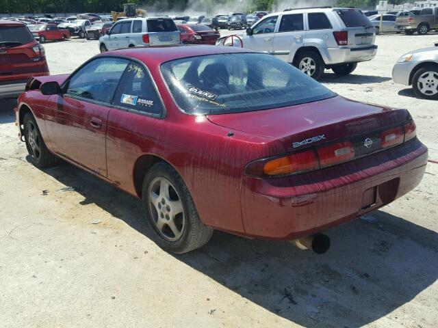 JN1AS44D5SW023666 - 1995 NISSAN 240SX BASE RED photo 3