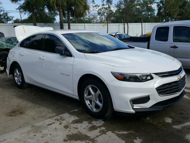 1G1ZB5ST4JF112586 - 2018 CHEVROLET MALIBU LS 白色 照片 1