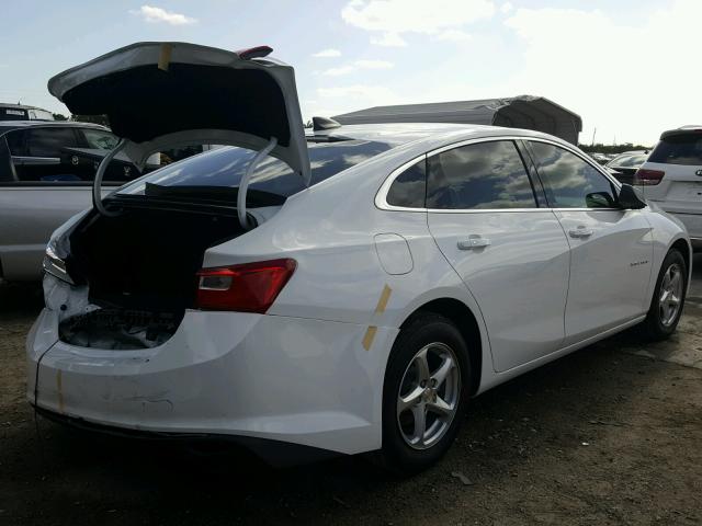1G1ZB5ST4JF112586 - 2018 CHEVROLET MALIBU LS 白色 照片 4