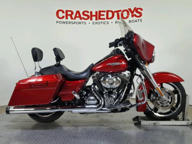 1HD1KBM12DB655704 - 2013 HARLEY-DAVIDSON FLHX STREE RED photo 1