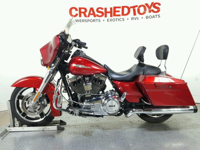 1HD1KBM12DB655704 - 2013 HARLEY-DAVIDSON FLHX STREE RED photo 5