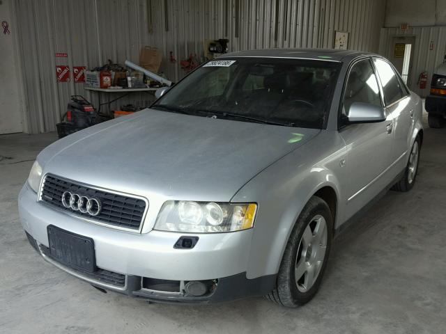 WAULC68E93A202970 - 2003 AUDI A4 1.8T QU SILVER photo 2