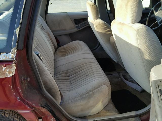 1G2WH54TXPF314528 - 1993 PONTIAC GRAND PRIX 勃艮第红 照片 6