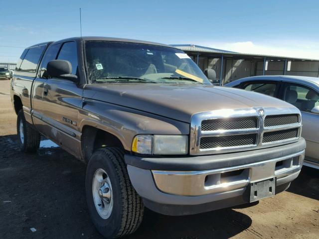 3B7HF13Z1YG150935 - 2000 DODGE RAM 1500 BROWN photo 1