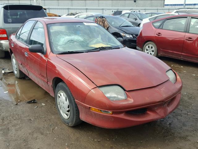 1G2JB5240V7530404 - 1997 PONTIAC SUNFIRE SE MAROON photo 1