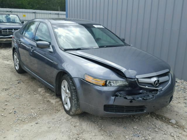 19UUA66235A025617 - 2005 ACURA TL GRAY photo 1