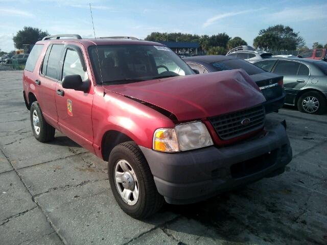 1FMZU62K03UC80492 - 2003 FORD EXPLORER X RED photo 1