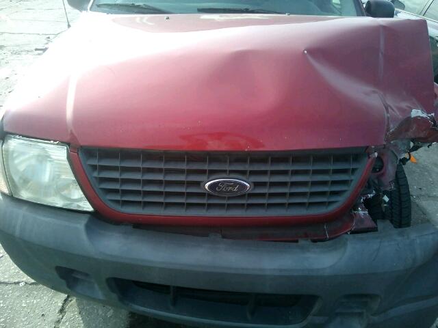 1FMZU62K03UC80492 - 2003 FORD EXPLORER X RED photo 7