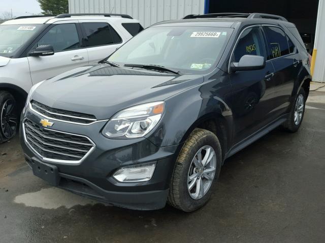 2GNFLFEK9H6216549 - 2017 CHEVROLET EQUINOX LT CHARCOAL photo 2