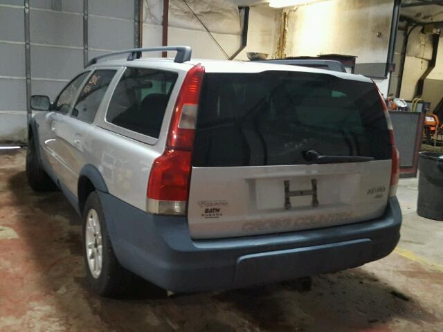 YV1SZ59HX41144797 - 2004 VOLVO XC70 GRAY photo 3