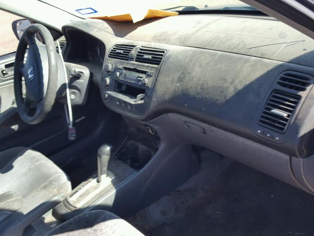 2HGES16574H516190 - 2004 HONDA CIVIC LX CHARCOAL photo 5