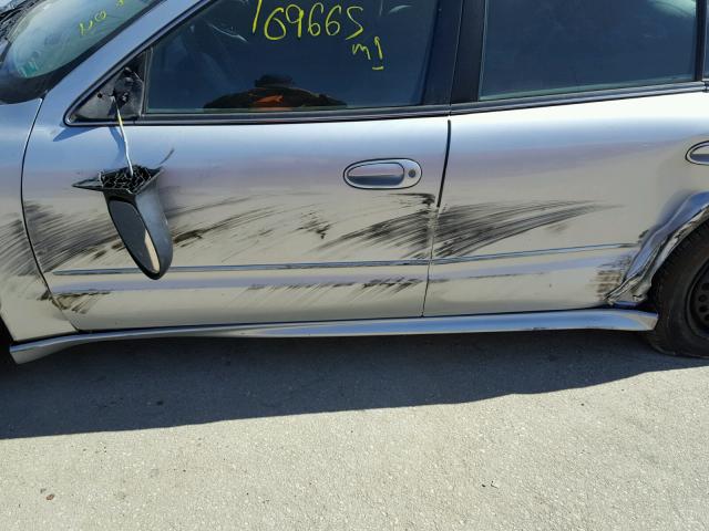 1G2NE52E05M221146 - 2005 PONTIAC GRAND AM S 银色 照片 10