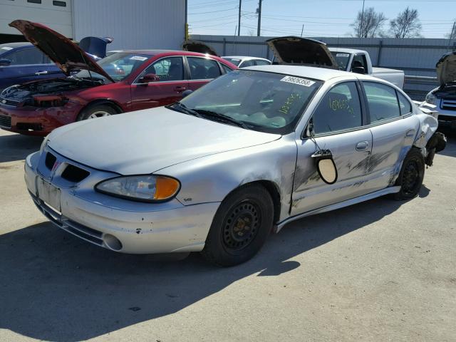 1G2NE52E05M221146 - 2005 PONTIAC GRAND AM S 银色 照片 2