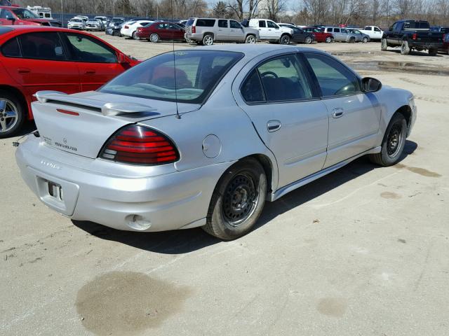 1G2NE52E05M221146 - 2005 PONTIAC GRAND AM S 银色 照片 4