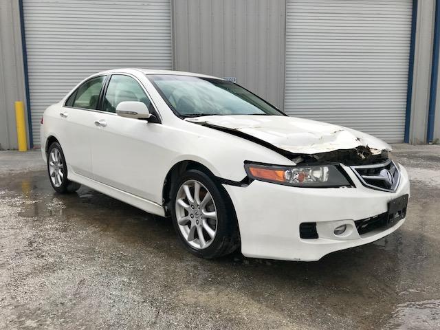 JH4CL969X8C014060 - 2008 ACURA TSX WHITE photo 1