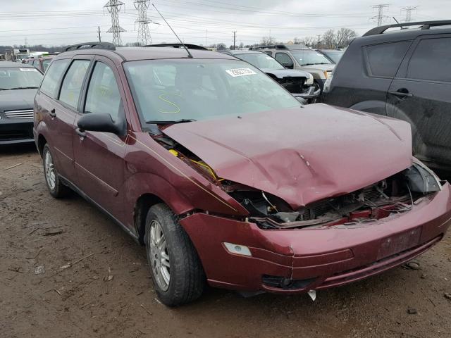 1FAFP36N46W172473 - 2006 FORD FOCUS ZXW MAROON photo 1