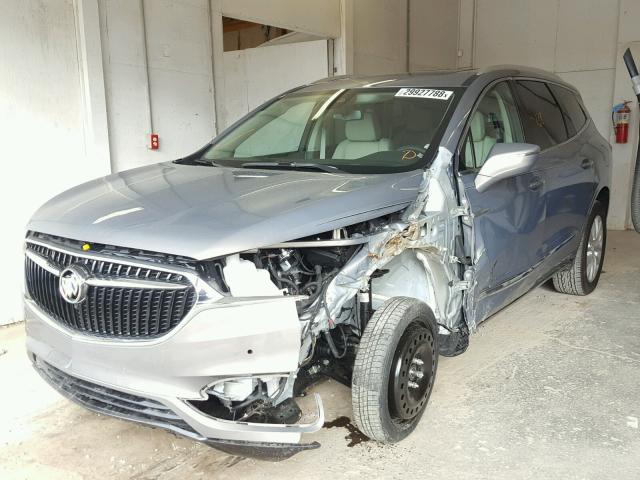 5GAERCKW5JJ145000 - 2018 BUICK ENCLAVE PR GRAY photo 2