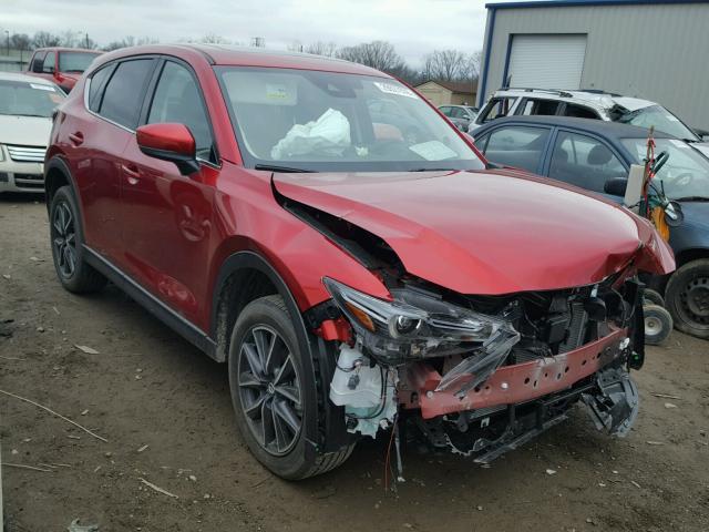 JM3KFBDLXH0170179 - 2017 MAZDA CX-5 GRAND RED photo 1