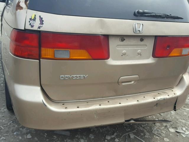 2HKRL18571H500570 - 2001 HONDA ODYSSEY LX TAN photo 9